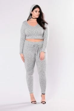 Fashion Nova Wanderlust Hoodie - Grey Hoodies & Sweatshirts