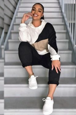 Fashion Nova Only Supreme Legging Set - White/Combo Loungewear Sets