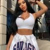 Fashion Nova Sav Sweatpants - White