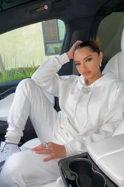 Fashion Nova Stole Your Boyfriend's Oversized Hoodie - White