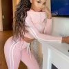 Fashion Nova Tennis Courts III Set - Blush